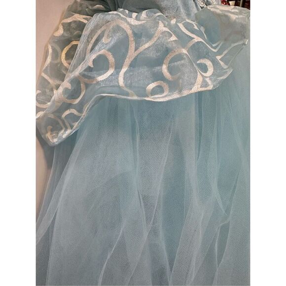 Cinderella Dress Blue with necklace | Toddler girl Size 4-5 - Picture 3 of 13